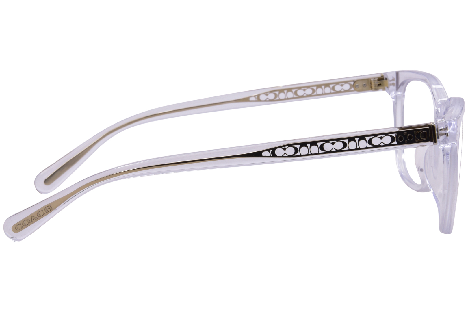 Coach HC6235U 5111 Eyeglasses Frame Women's Transparent Clear Full Rim 53mm detailed image 3