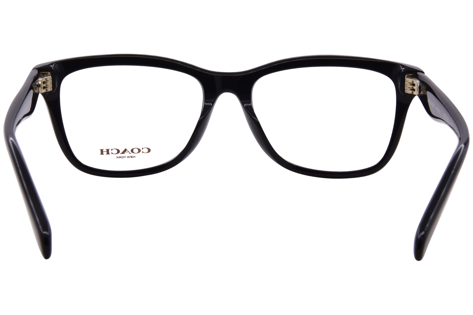 Coach HC6231U 5002 Eyeglasses Frame Women's Black Full Rim Rectangle Shape 52mm product image view 4