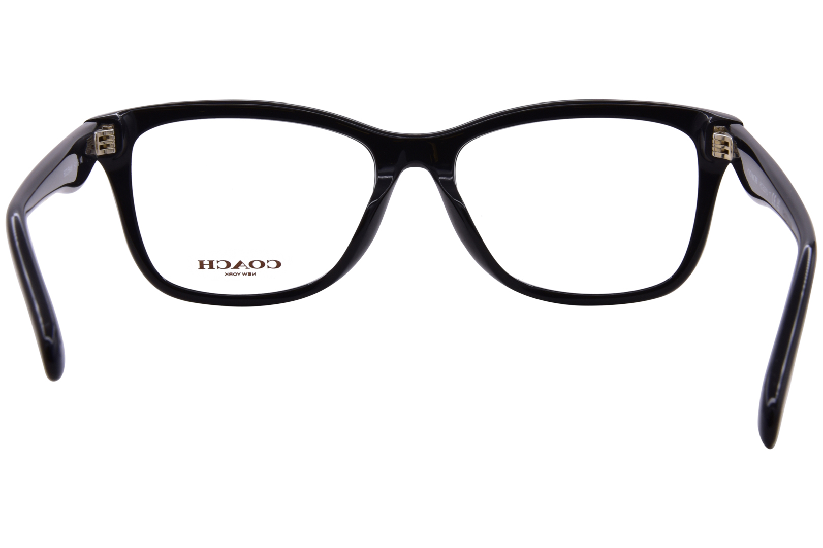 Coach HC6231U 5002 Eyeglasses Frame Women's Black Full Rim Rectangle Shape 54mm product image view 4