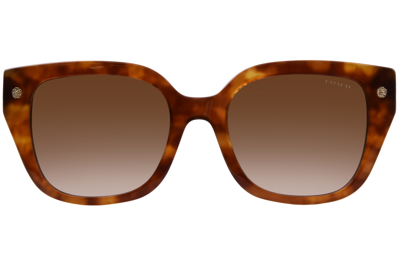 Coach CR611 HC8392U 577413 Sunglasses Women's Caramel Tortoise