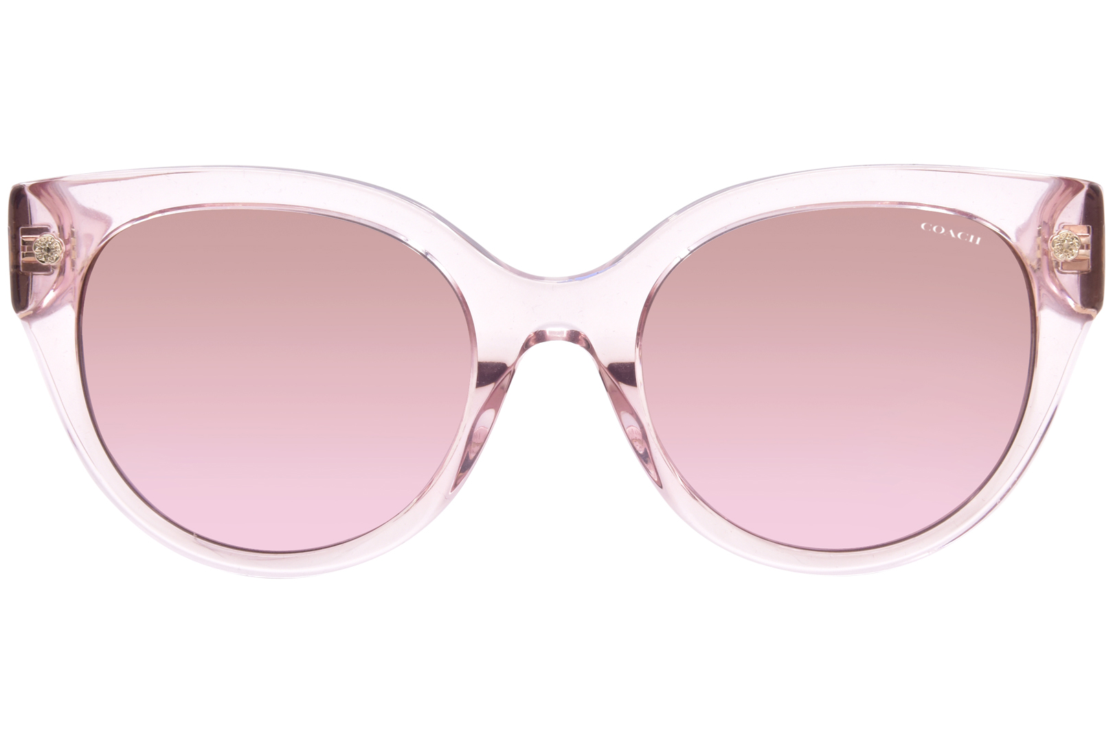 Coach CR612 HC8393U 566814 Sunglasses Women's Dusty Rose/Brown