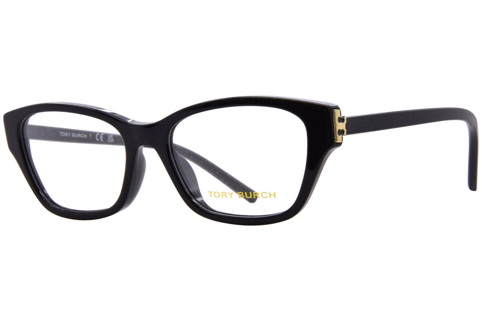 Tory Burch TY2145U 1709 Eyeglasses Women's Black Full Rim Rectangle Shape 52mm - Picture 1 of 6