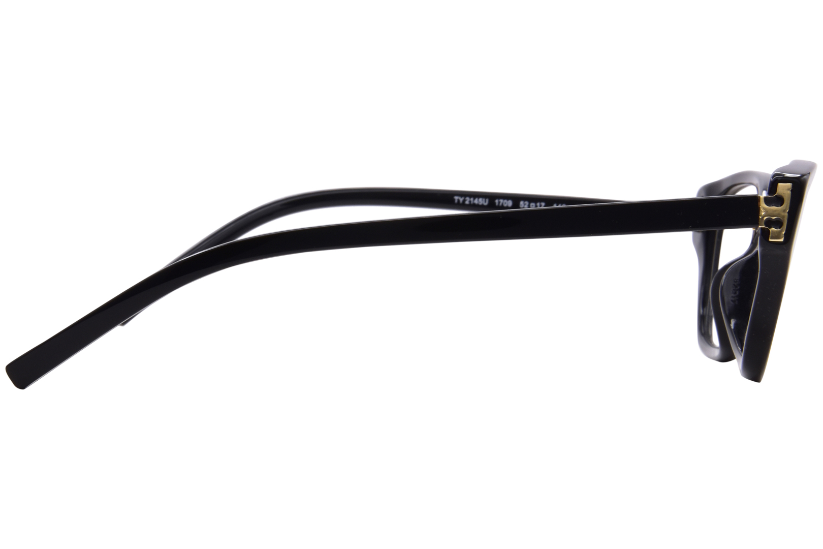 Tory Burch TY2145U 1709 Eyeglasses Women's Black Full Rim Rectangle Shape 52mm - Picture 3 of 6