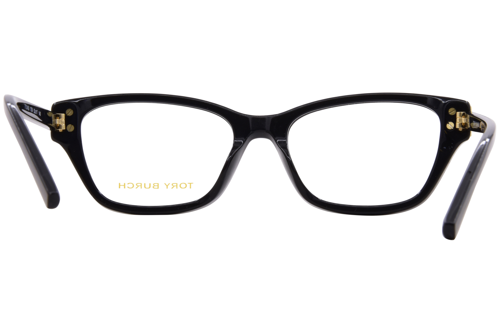 Tory Burch TY2145U 1709 Eyeglasses Women's Black Full Rim Rectangle Shape 52mm - Picture 4 of 6