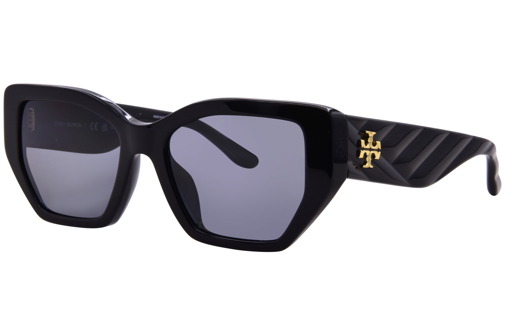 Tory Burch TY7187U 170981 Sunglasses Women's Black/Polarized Dark