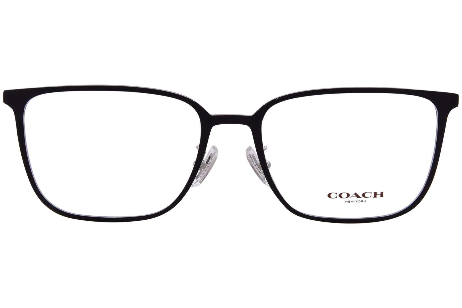 Coach HC5195TD 9003 Titanium Eyeglasses Men's Matte Black Full Rim Square 56mm detailed image 2