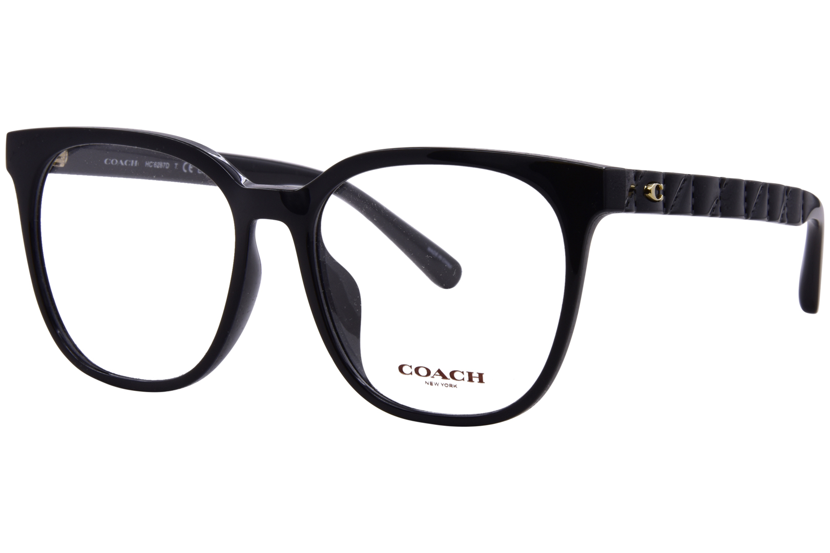 Coach HC6267D 5002 Eyeglasses Frame Women's Black Full Rim Square Shape 54mm main product image