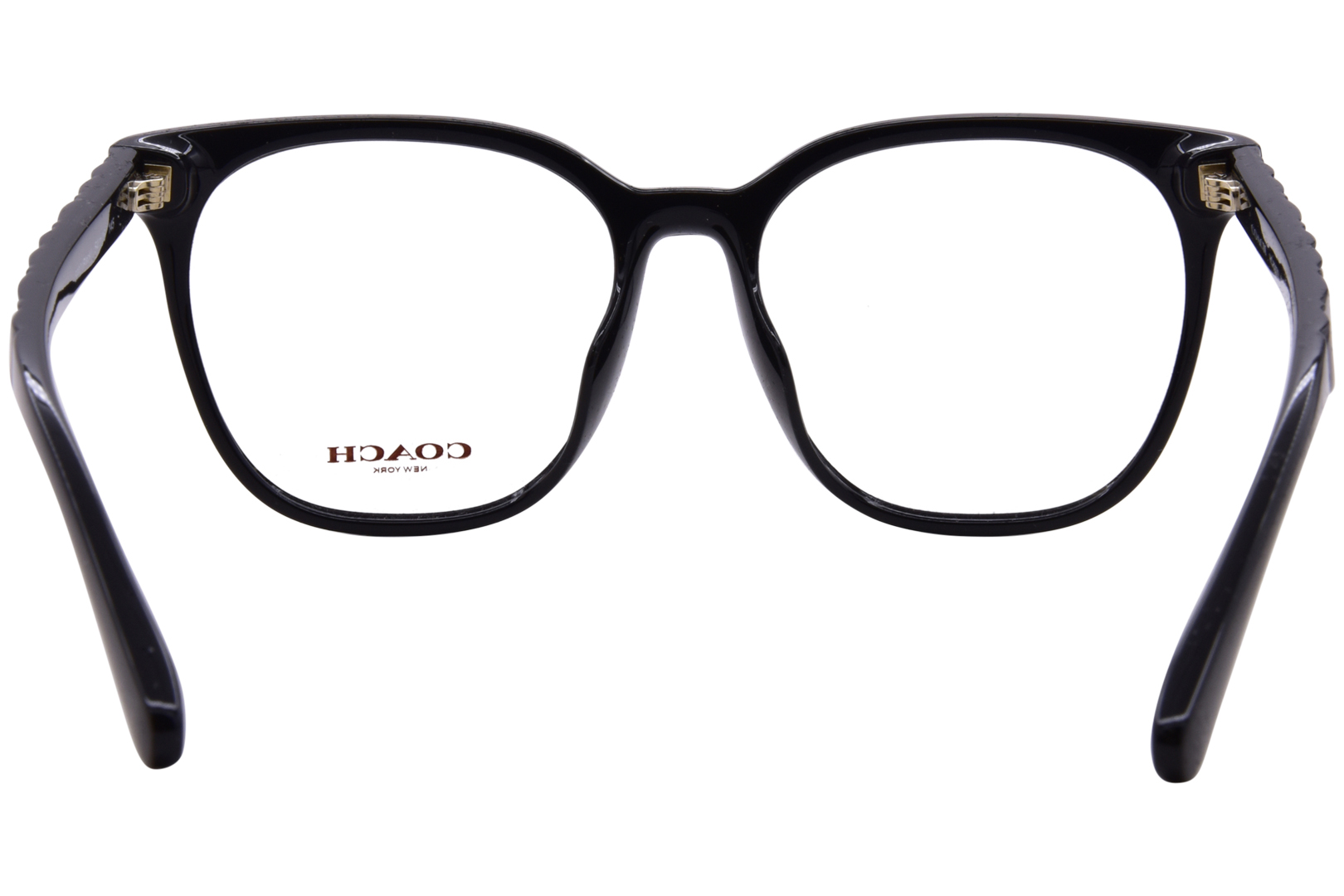 Coach HC6267D 5002 Eyeglasses Frame Women's Black Full Rim Square Shape 54mm detailed image 4