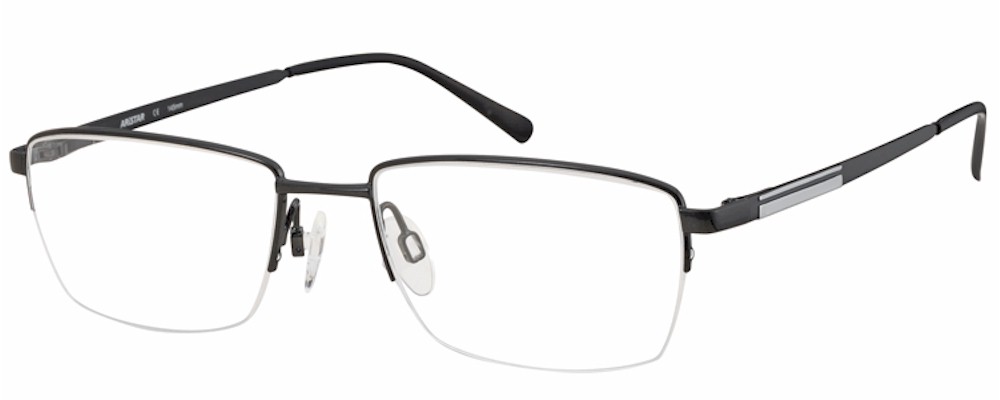 Мужские очки Aristar by Charmant AR30710 в полуободковой прямоугольной оптической оправе