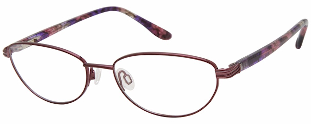 Elle EL13489 Eyeglasses Frame Women's Full Rim Cat Eye - Picture 7 of 7