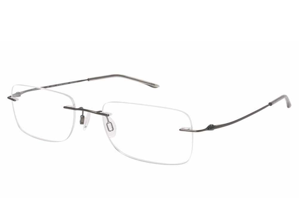 Charmant Eyeglasses TI8600 TI/8600 Rimless Optical Frame 19x140mm - Picture 11 of 28