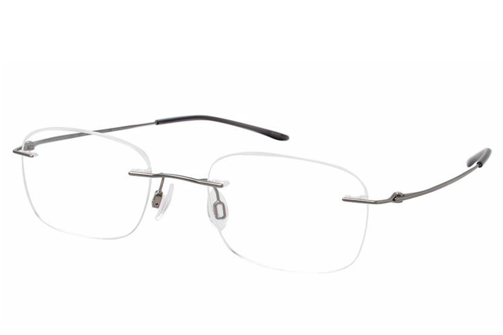 Charmant Eyeglasses TI8600 TI/8600 Rimless Optical Frame 19x140mm - Picture 17 of 28