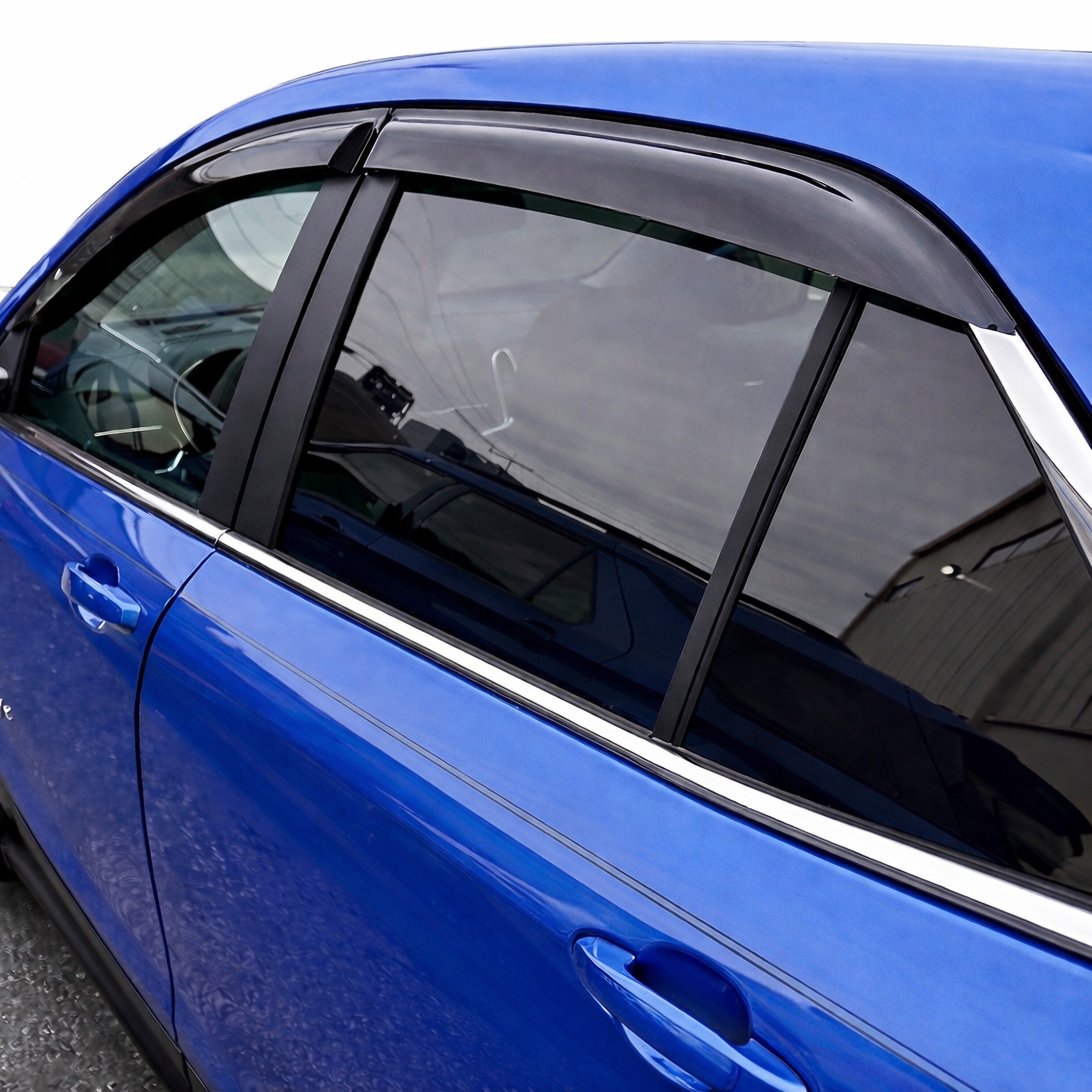 4pc Visor Rain Guards For Toyota AE92 Corolla 1988-1990 1991 1992
