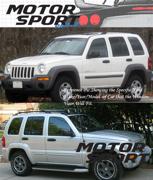 jeep liberty rain guards