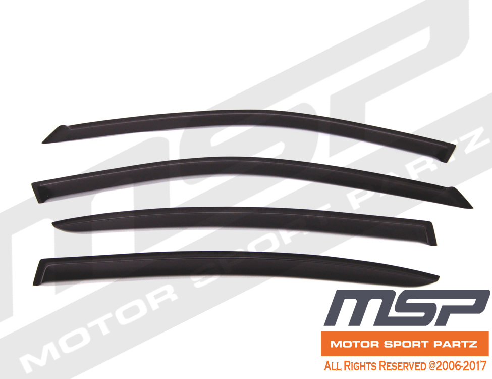 Out Channel Rain Guard Window Visor Light Tint 4pcs For 98-05 Lexus GS300 GS400