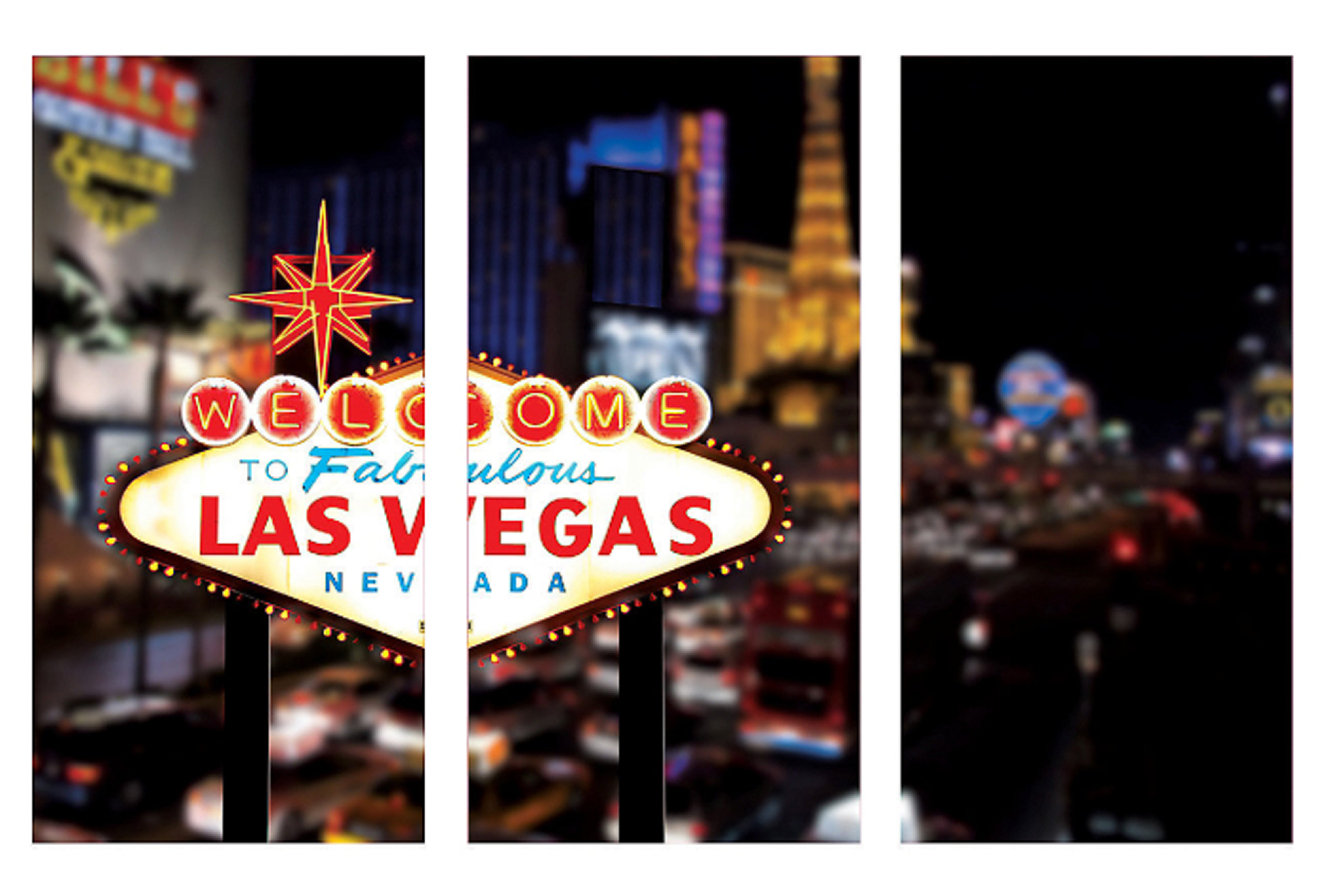 To Las Vegas Scene Casino Backdrop Banner Decoration Photo