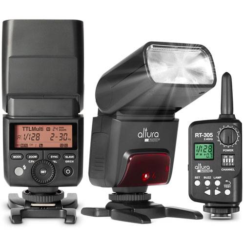 Altura Photo AP-305N Camera Flash Light with Manual Trigger for Nikon
