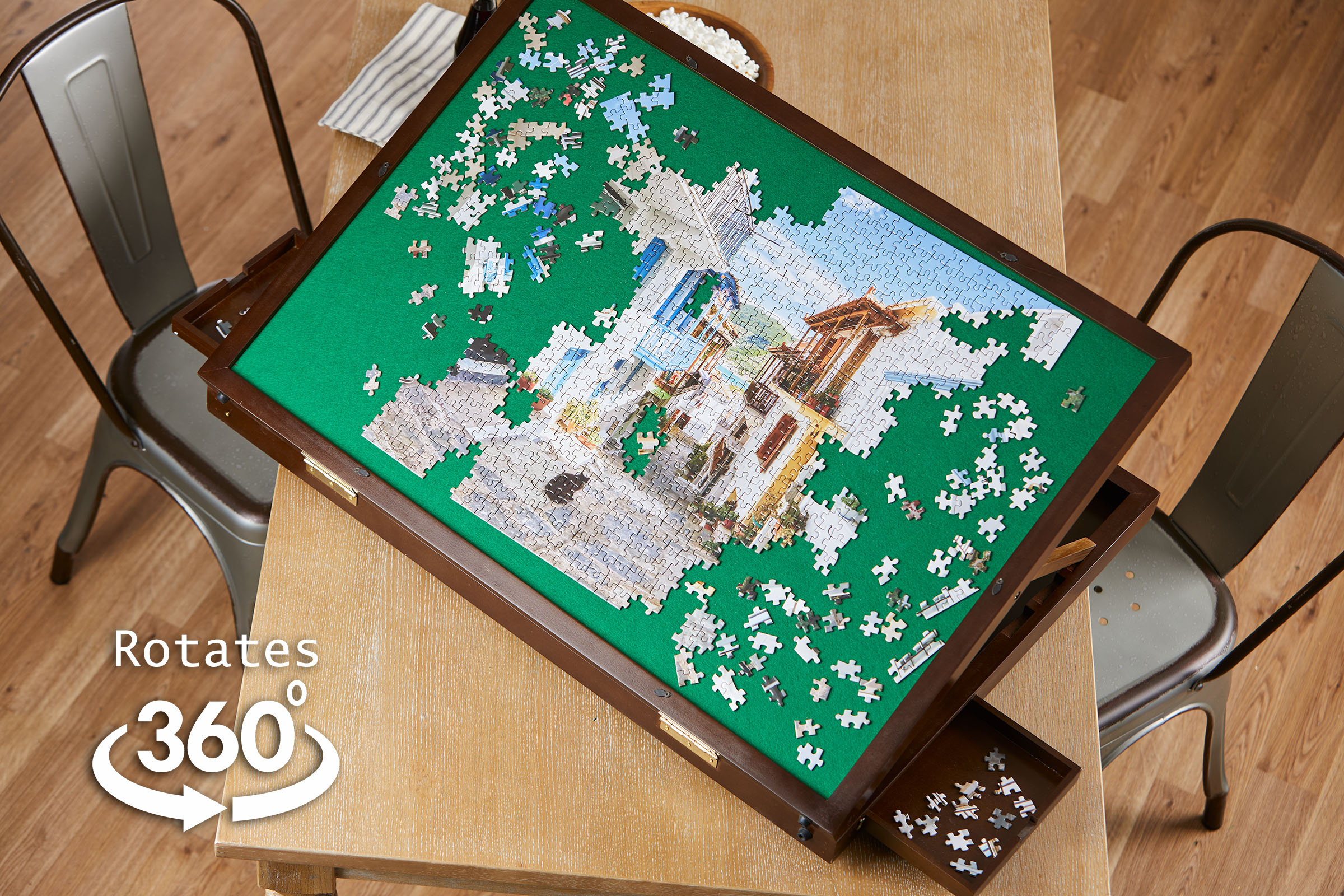 Puzzle Magic™ Drehpuzzle Staffelei & Spielbrett Zubehör - Bild 2 von 6