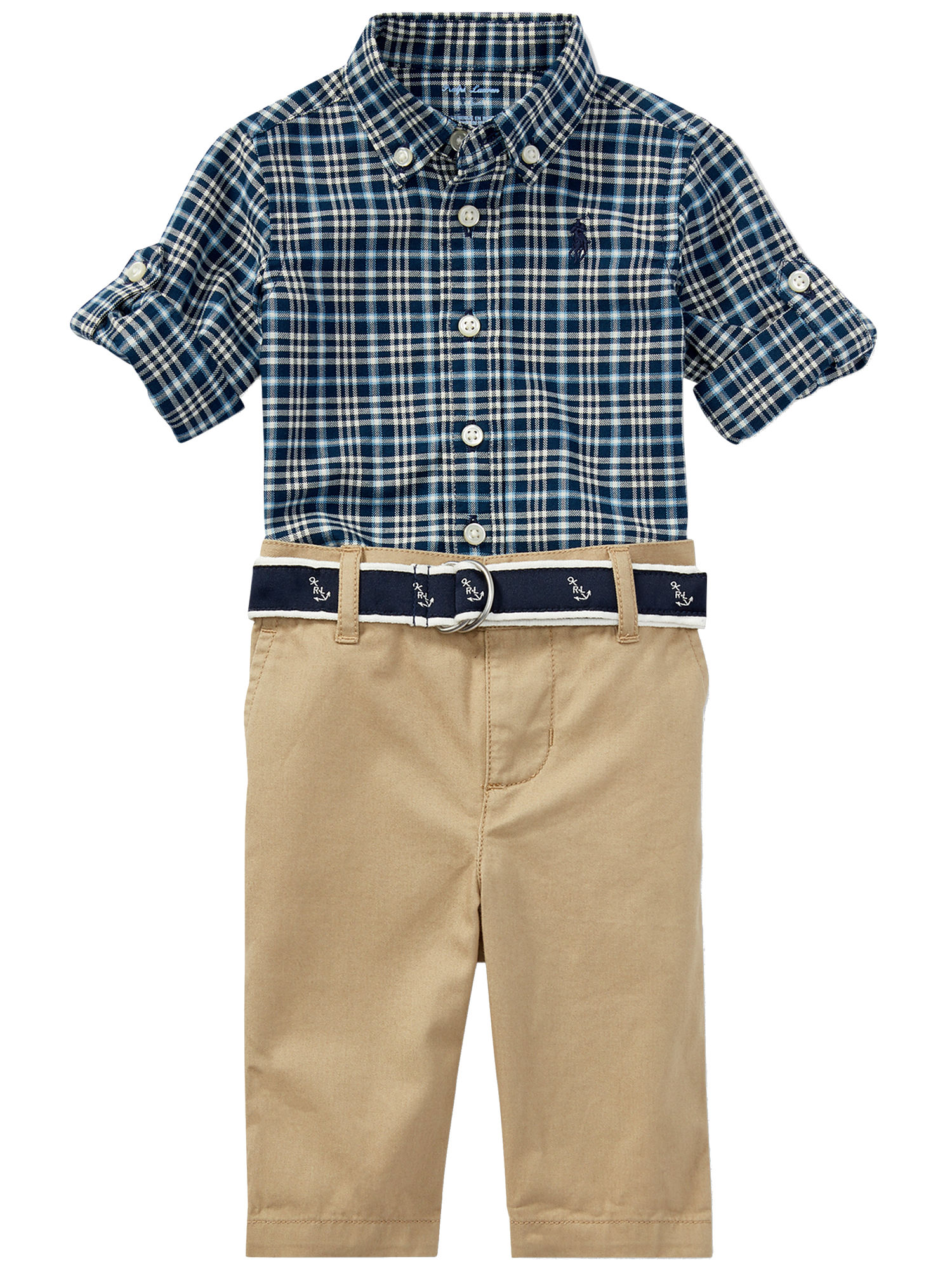 baby boy navy chinos