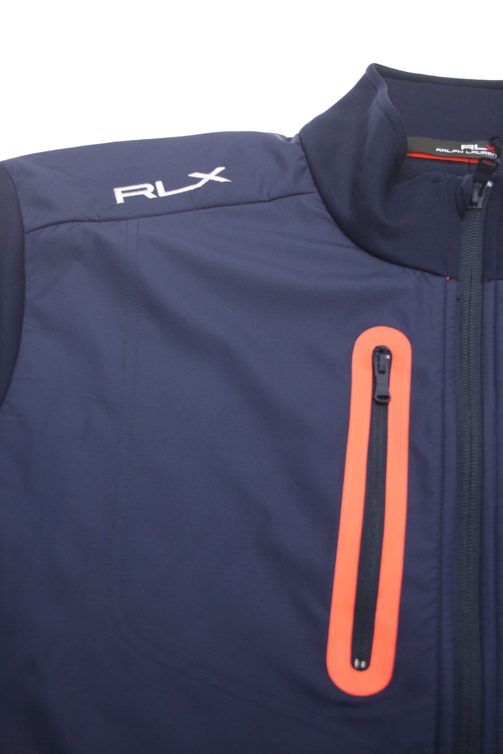 RLX Golf Polo Ralph Lauren Men's Navy Thermal Tech Tri-Blend