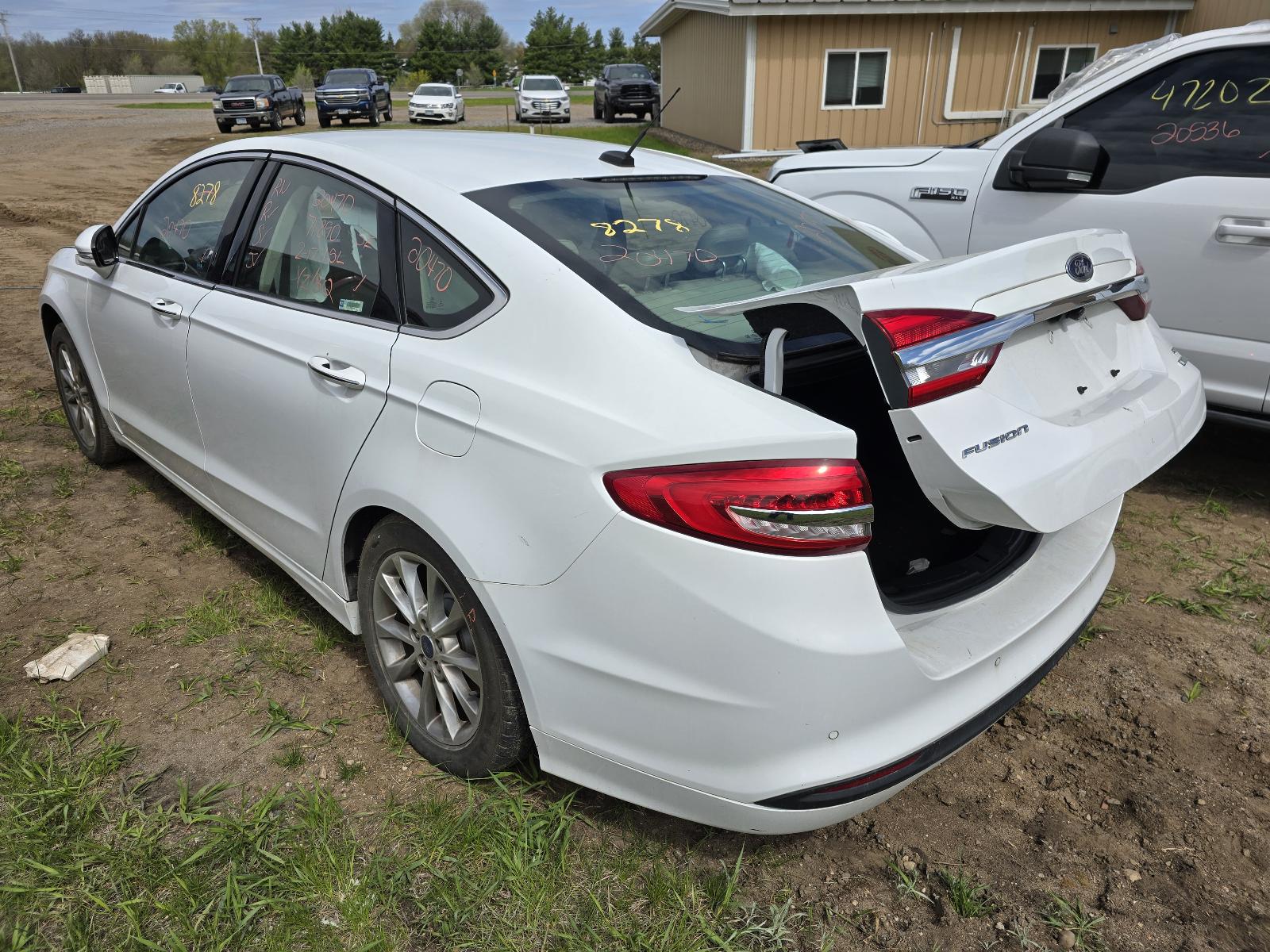 2017 FORD FUSION Passenger Side Headlight Assembly 71K - Bild 3 von 11