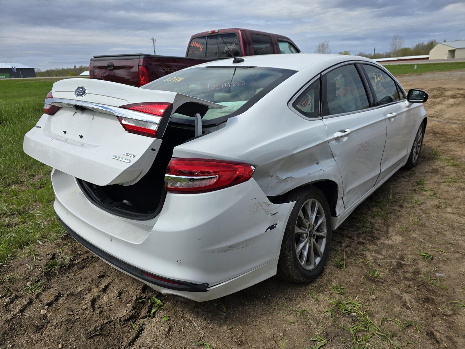2017 FORD FUSION Passenger Side Headlight Assembly 71K - Bild 4 von 11