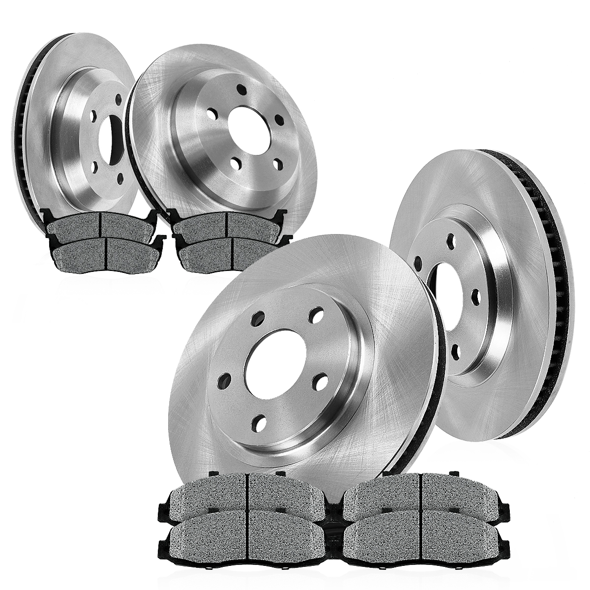 For 2006 2007 2008 BMW Z4 3.0Si Front And Rear Brake Disc Rotors