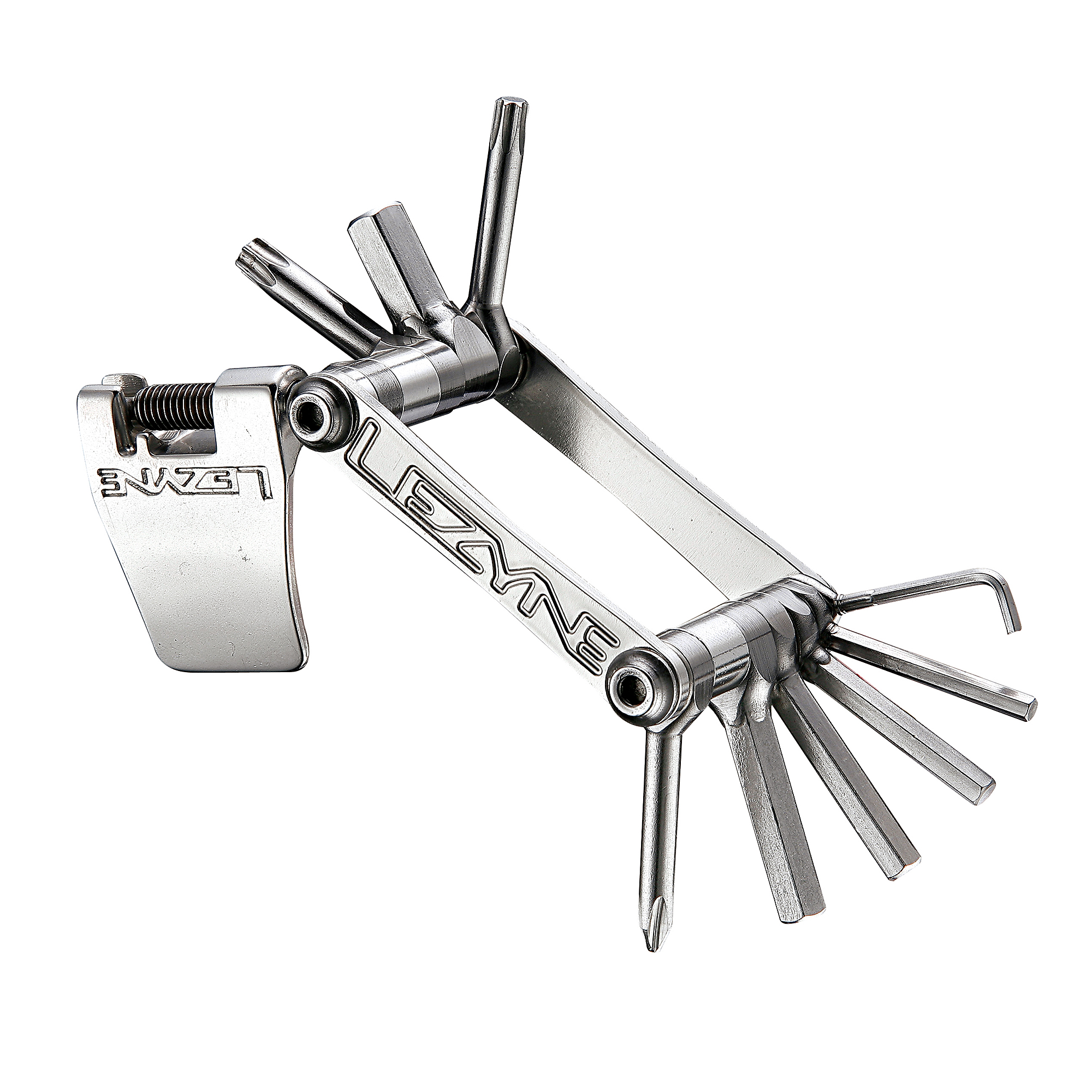 Silver Lezyne SV 7 Bit CNC Machined Multi Tool