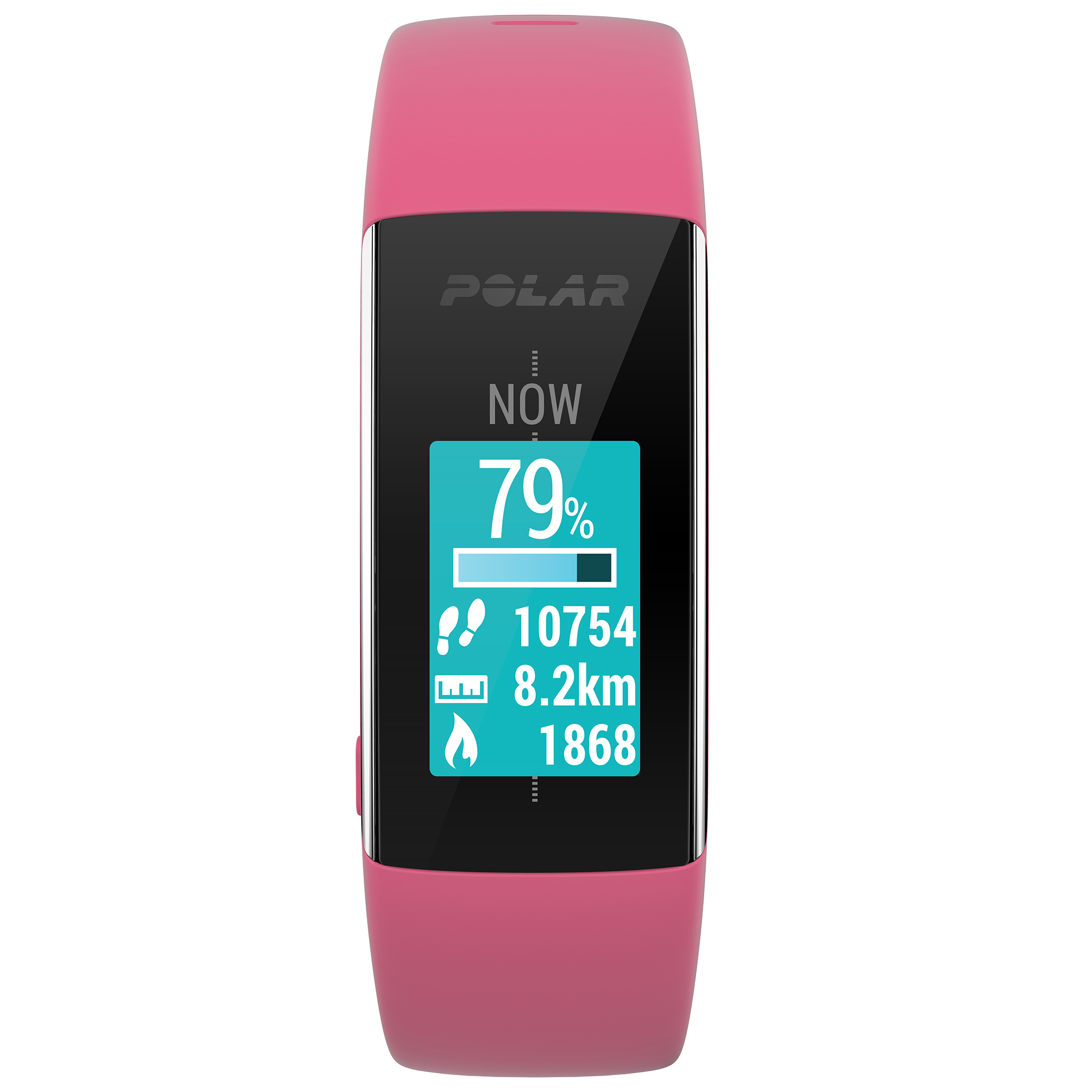 Polar A360 Activity Tracker And Fitness Watch Pink Size Small