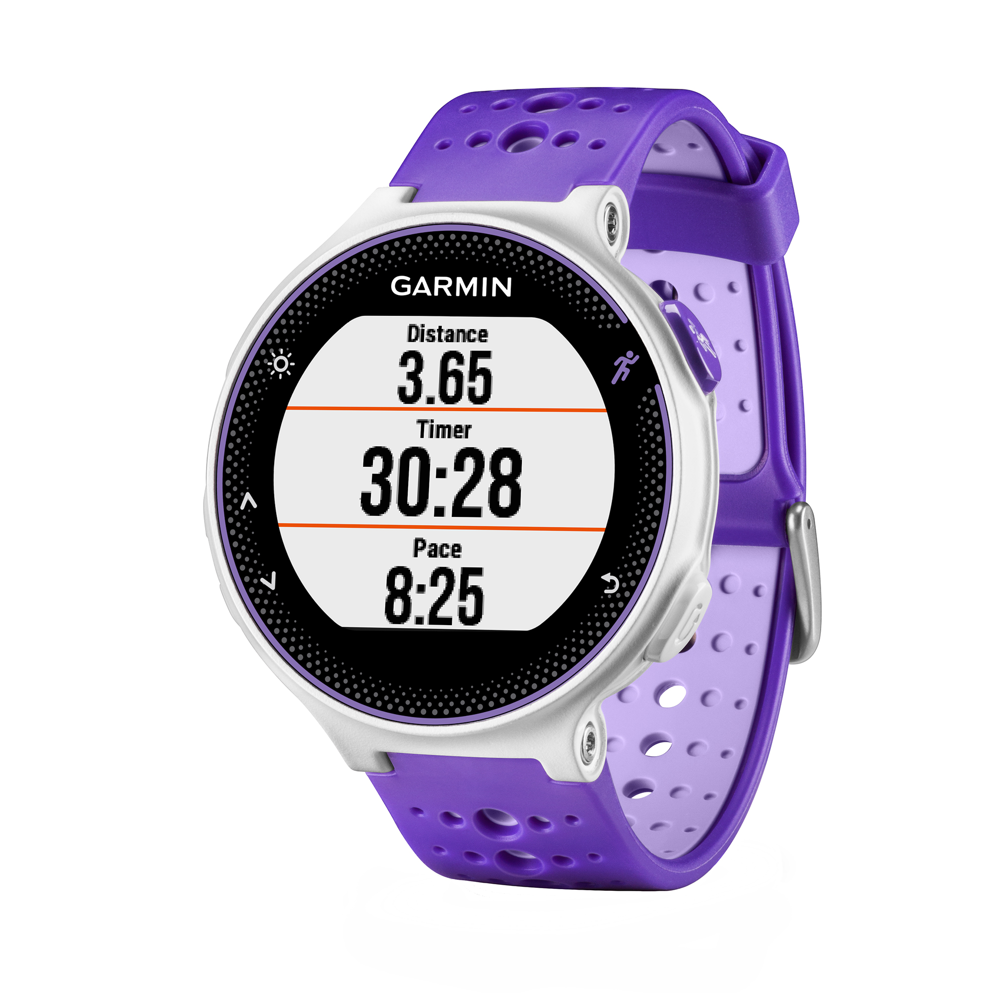 Garmin Forerunner 230 GPS Running Watch & Activity Tracker Purple Strike