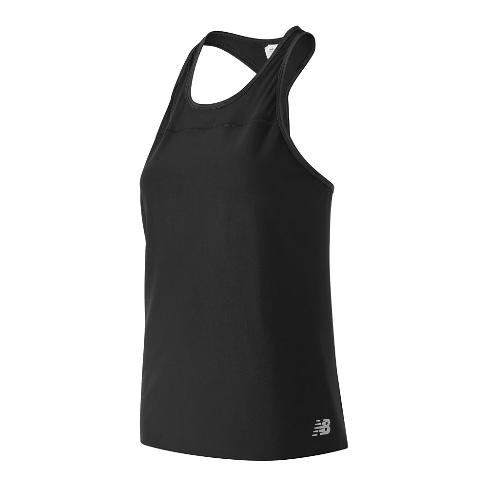 New Balance Women/'s Printed NB Ice 2.0 Tank Blue