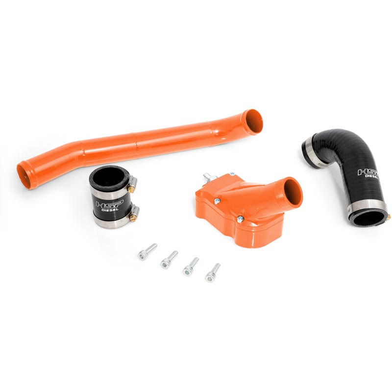 HSP Billet Thermostat Housing Kit For 0105 Chevy GMC 6.6 LB7 LLY