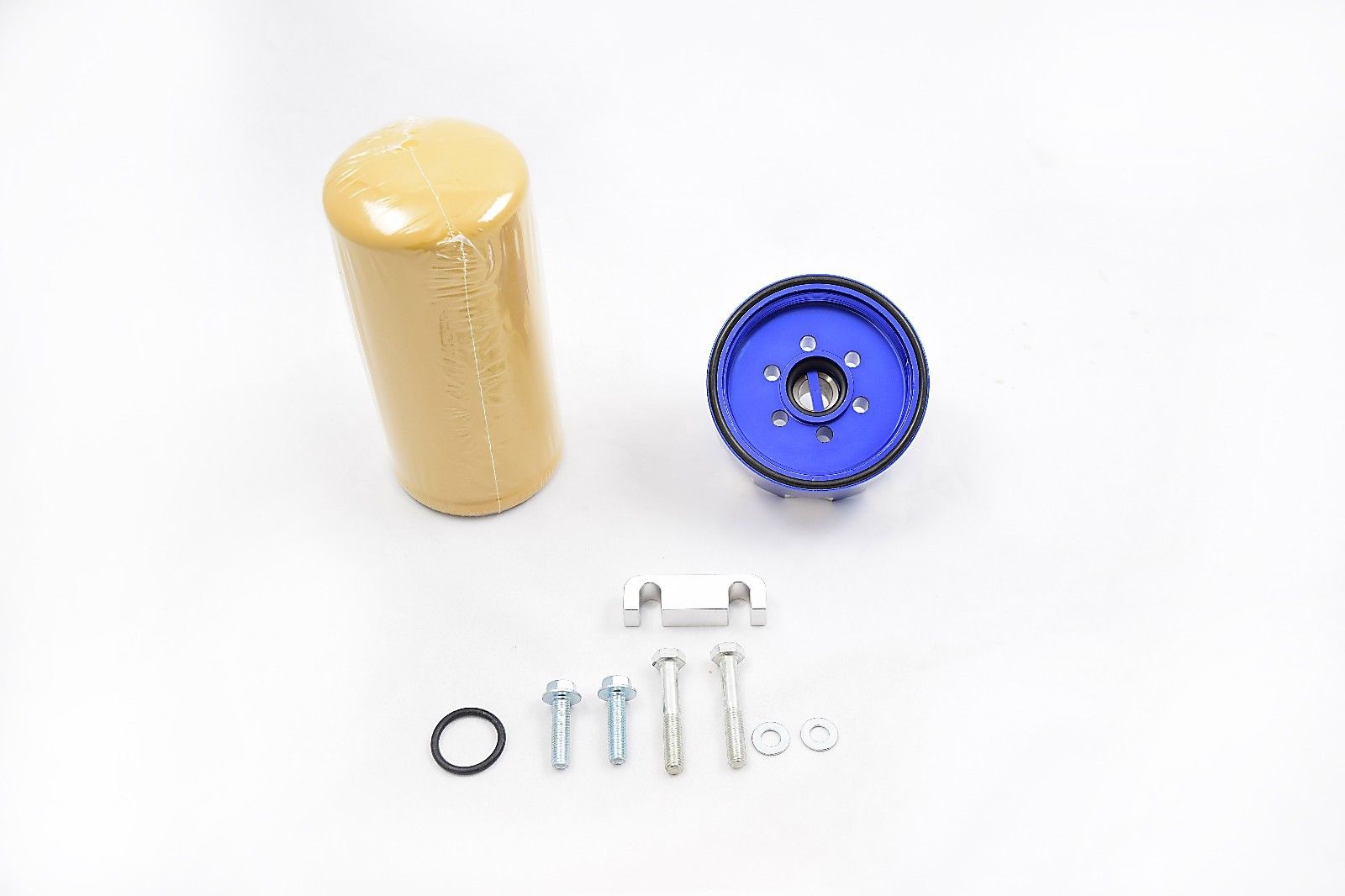 Rudy's Diesel CAT Fuel Filter Adapter For 2001-2016 GM 6.6L Duramax RDP-CAT-DMAX