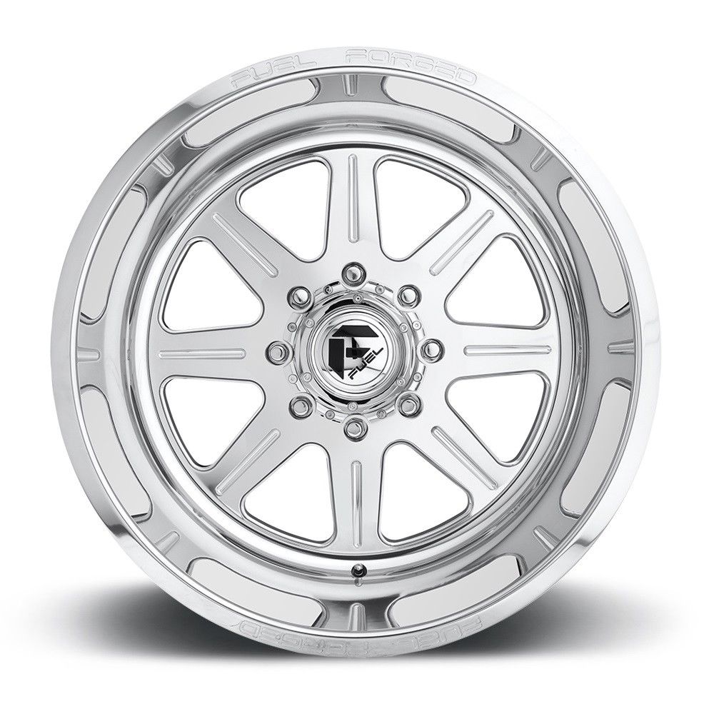 (4) 22x12 Fuel FF57 Wheels Polished 8x180 For 20112018 GM
