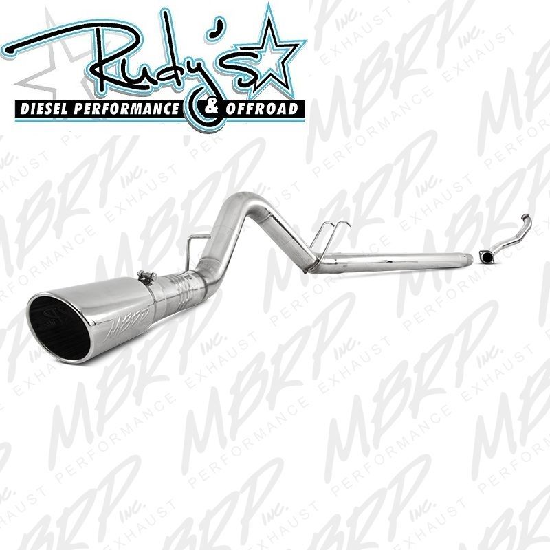 MBRP Aluminized Turbo Down Pipe /& OEM Ford Gasket /'08-10 Ford Powerstroke 6.4L