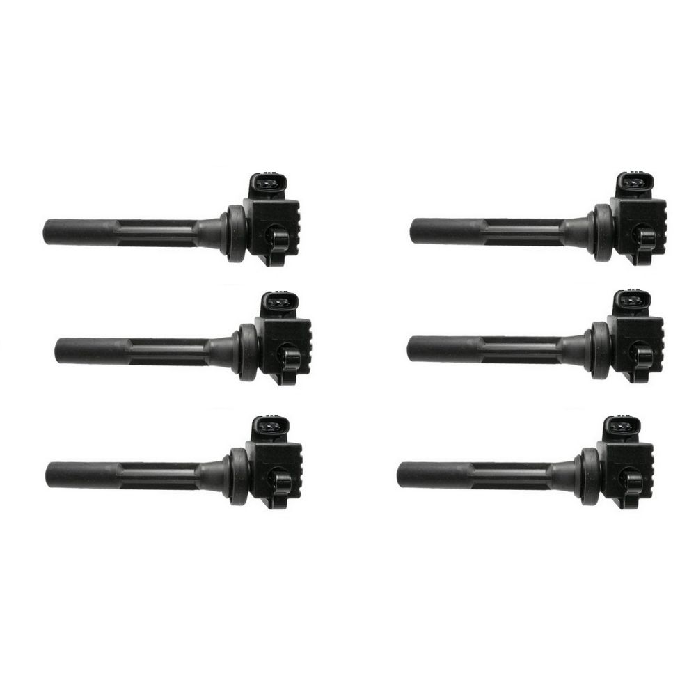 thumbnail interactive-video image 1 of TOM AUTO PARTS Set Of 6 Ignition Coils UF245 For Isuzu Rodeo VehiCross Acura Honda 1998-2001 1 of 5