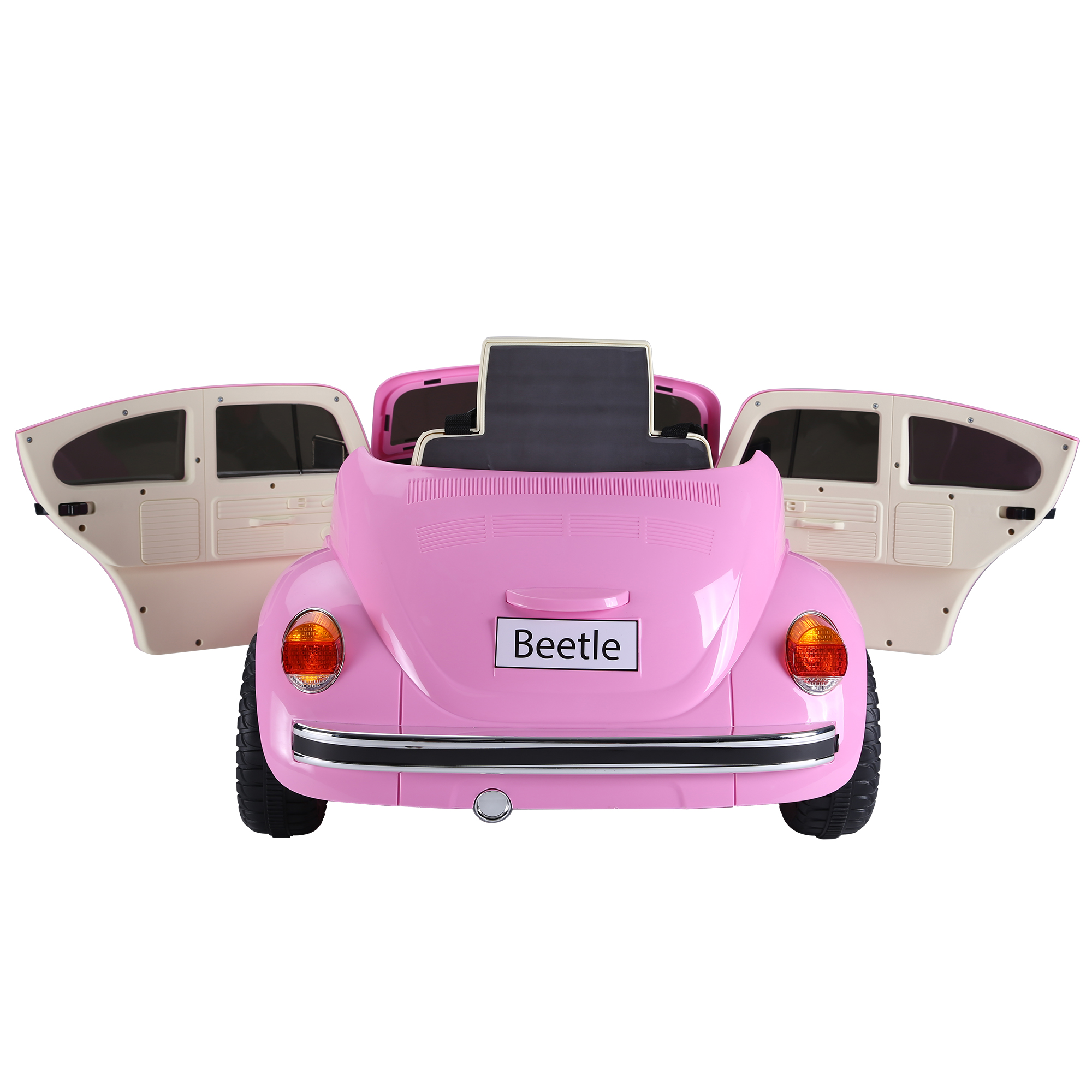 Licensed Volkswagen Beetle Electric Kids RideOn Car 6V Battery Powered