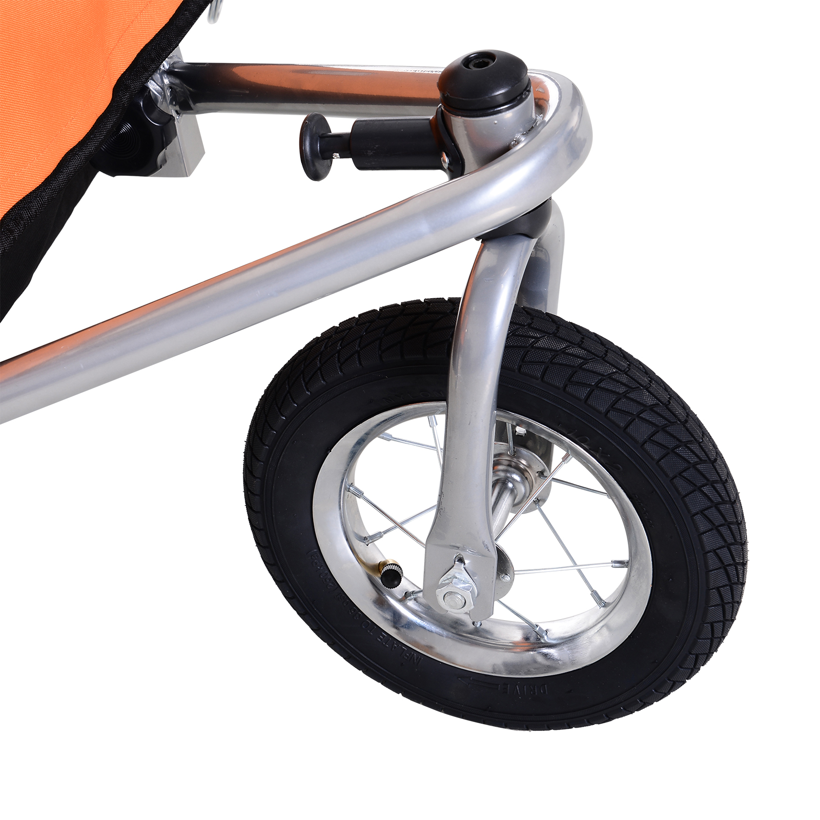 Elite Aosom Double Baby Bike Trailer Stroller Child Bicycle Jogger