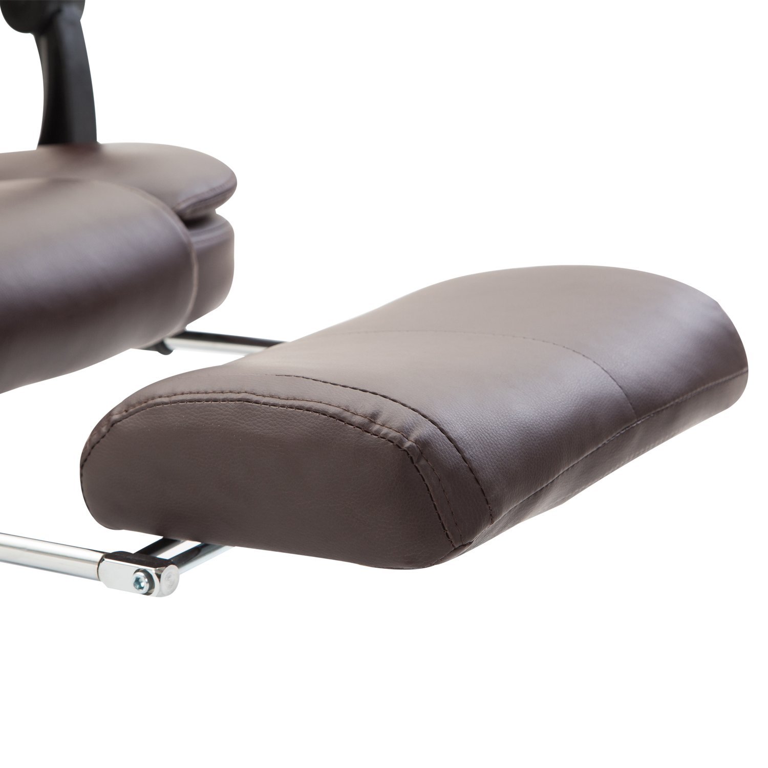 Executive Style Reclining Office Napping Chair PU Leather W/ Footrest eBay