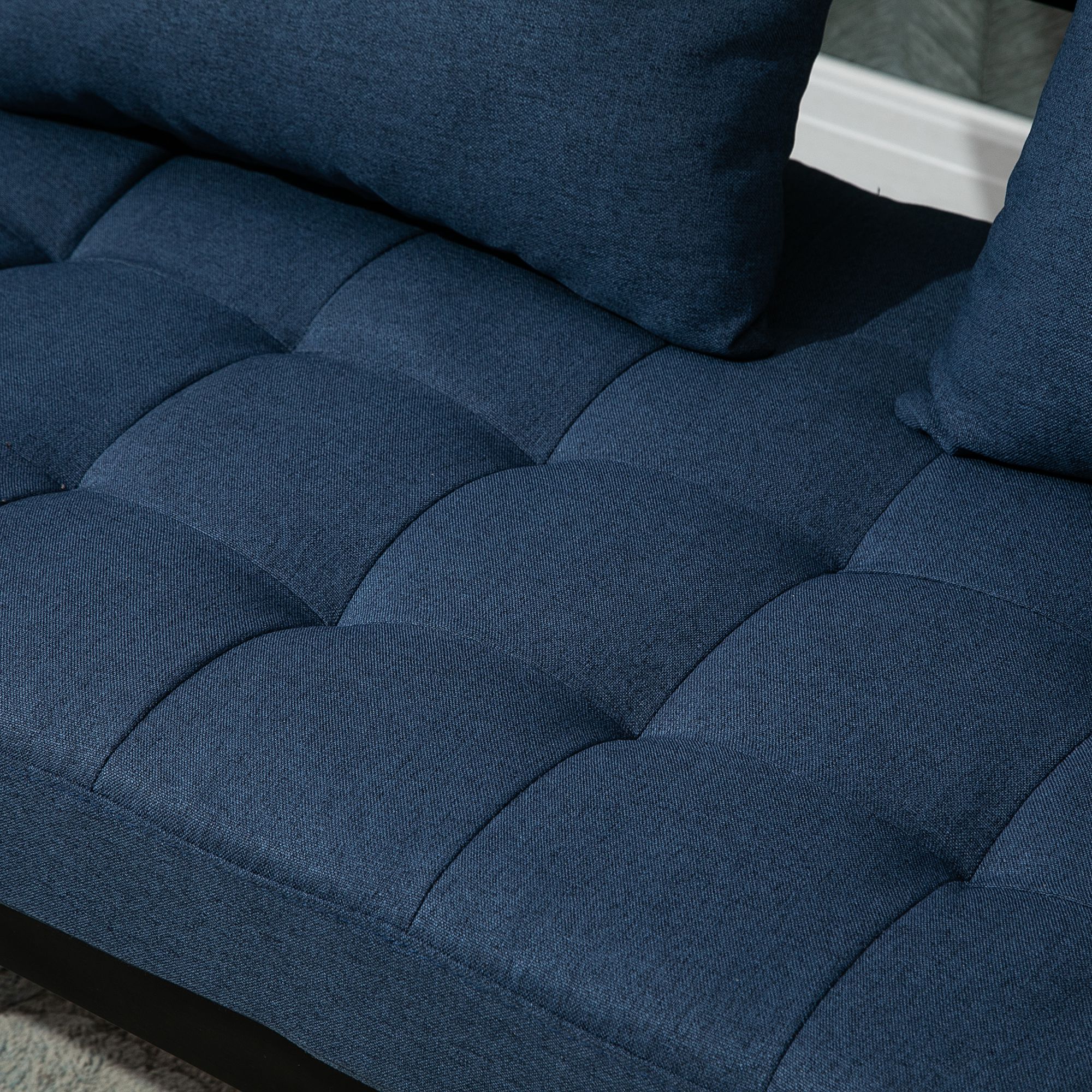 Convertible Sofa Bed Sleeper Couch Chaise Lounge Chair Adjustable