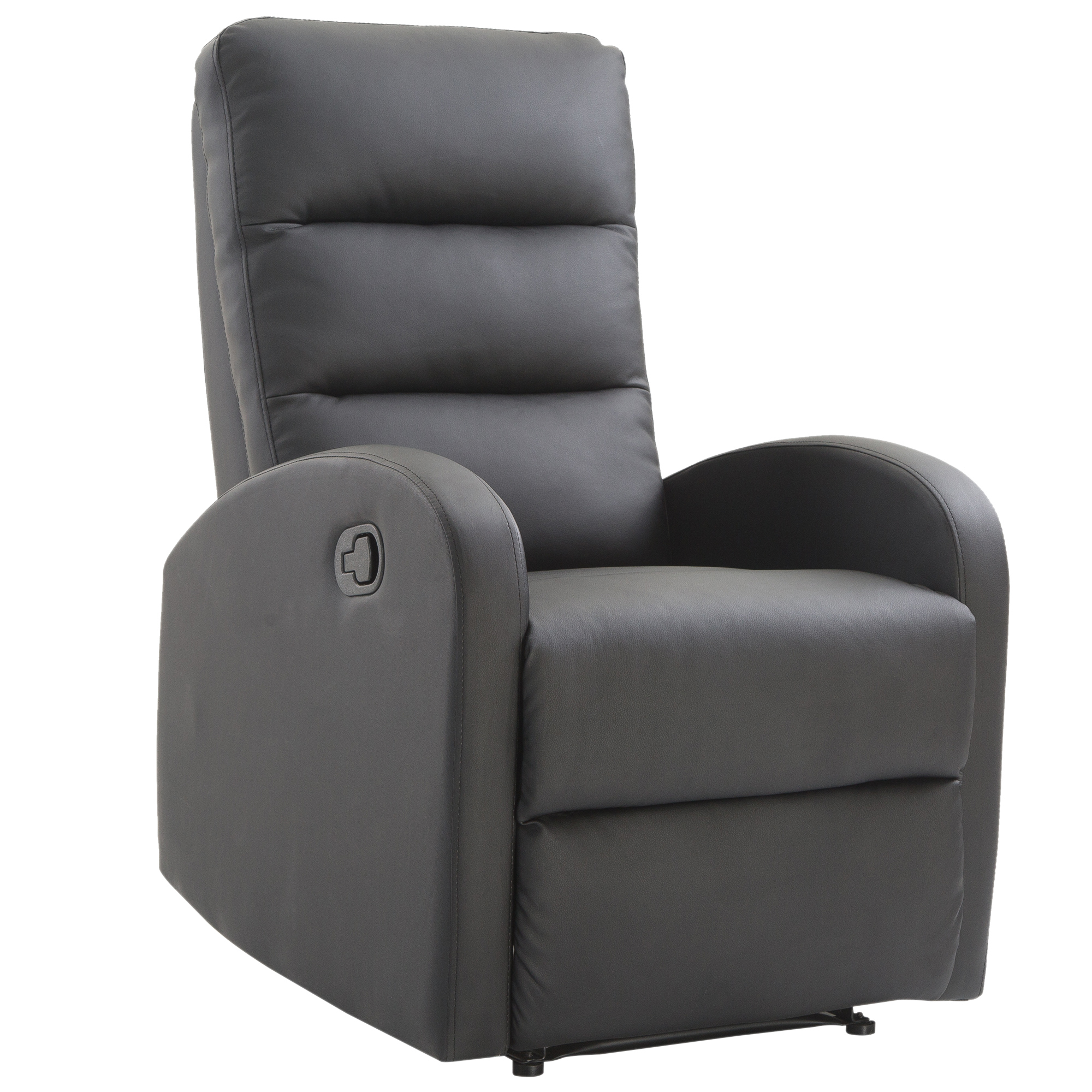 PU Leather Recliner Sofa Armrest Chair Living Room Reclining Furniture