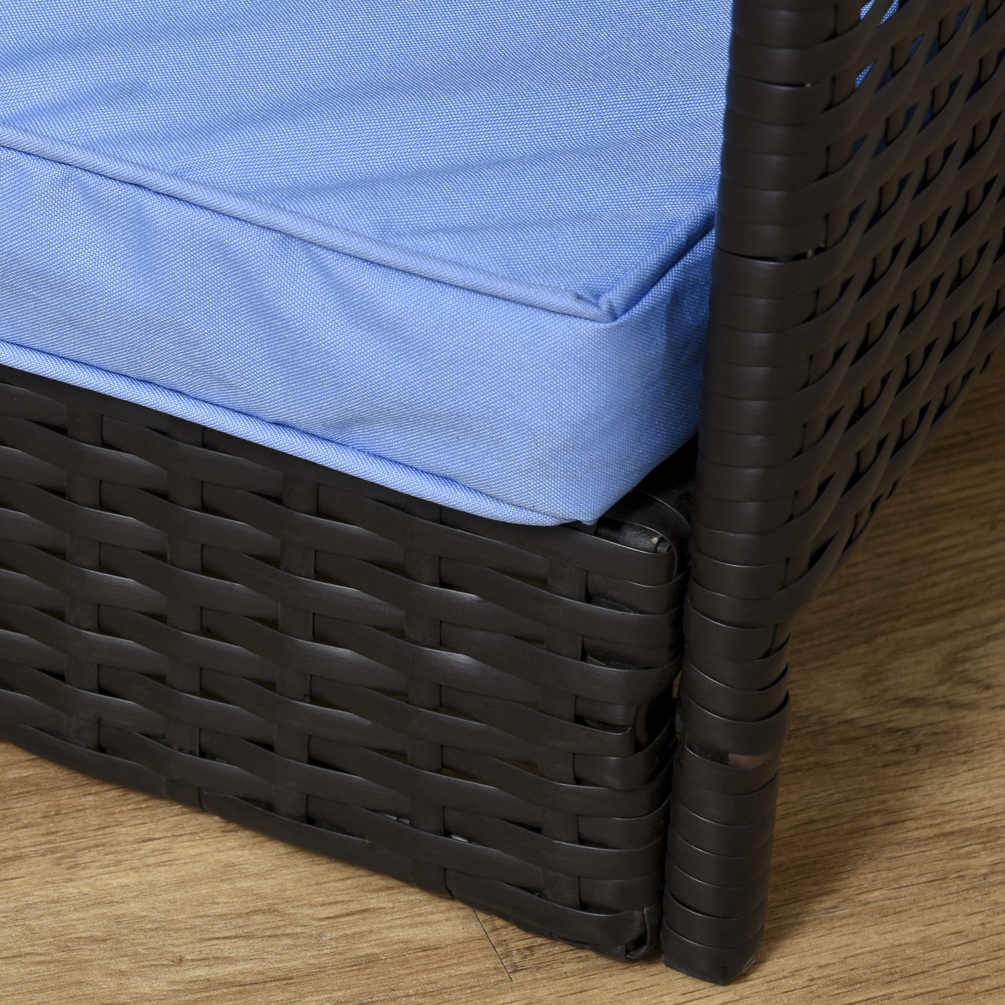 Wicker Pet House Dog Bed for Indoor/Outdoor Rattan Furniture with Cushion eBay