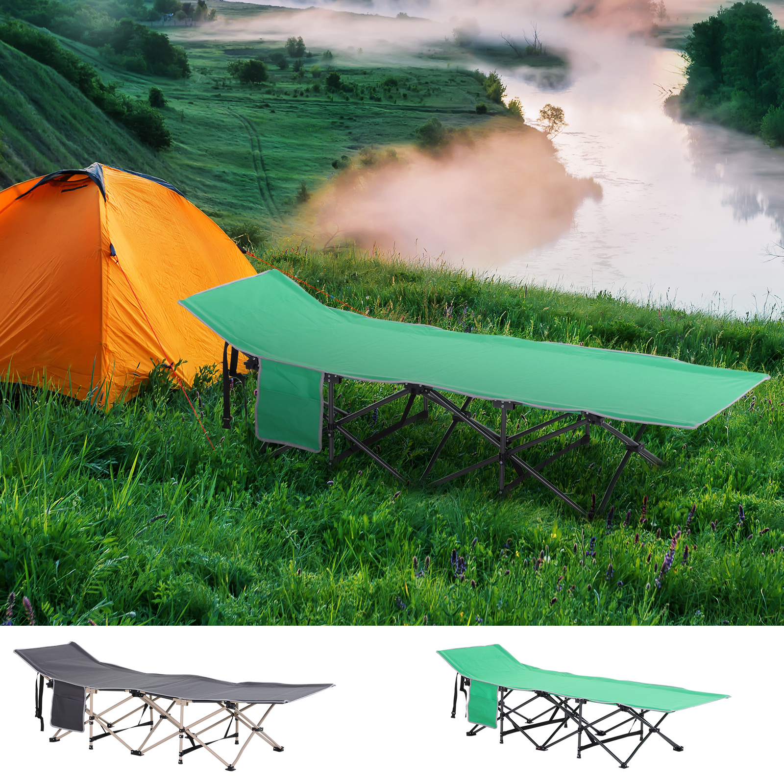 wide camping cot