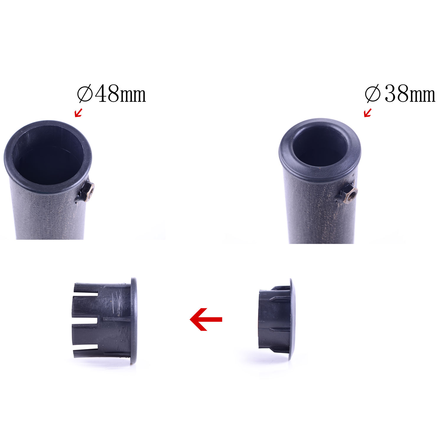 Outsunny Garden Parasol Base Stand Metal Patio Sun Umbrella Holder