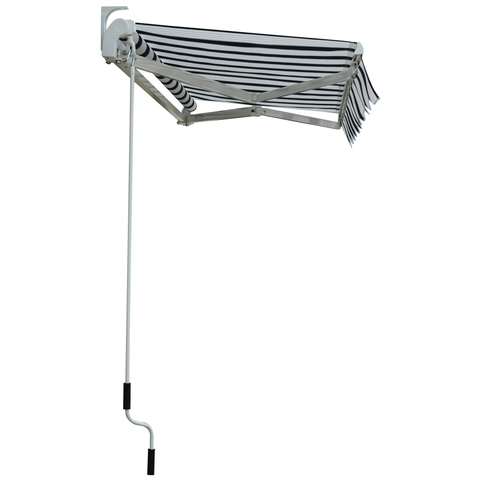 Garden Patio Manual Awning Canopy Sun Shade Shelter Retractable 4 Size