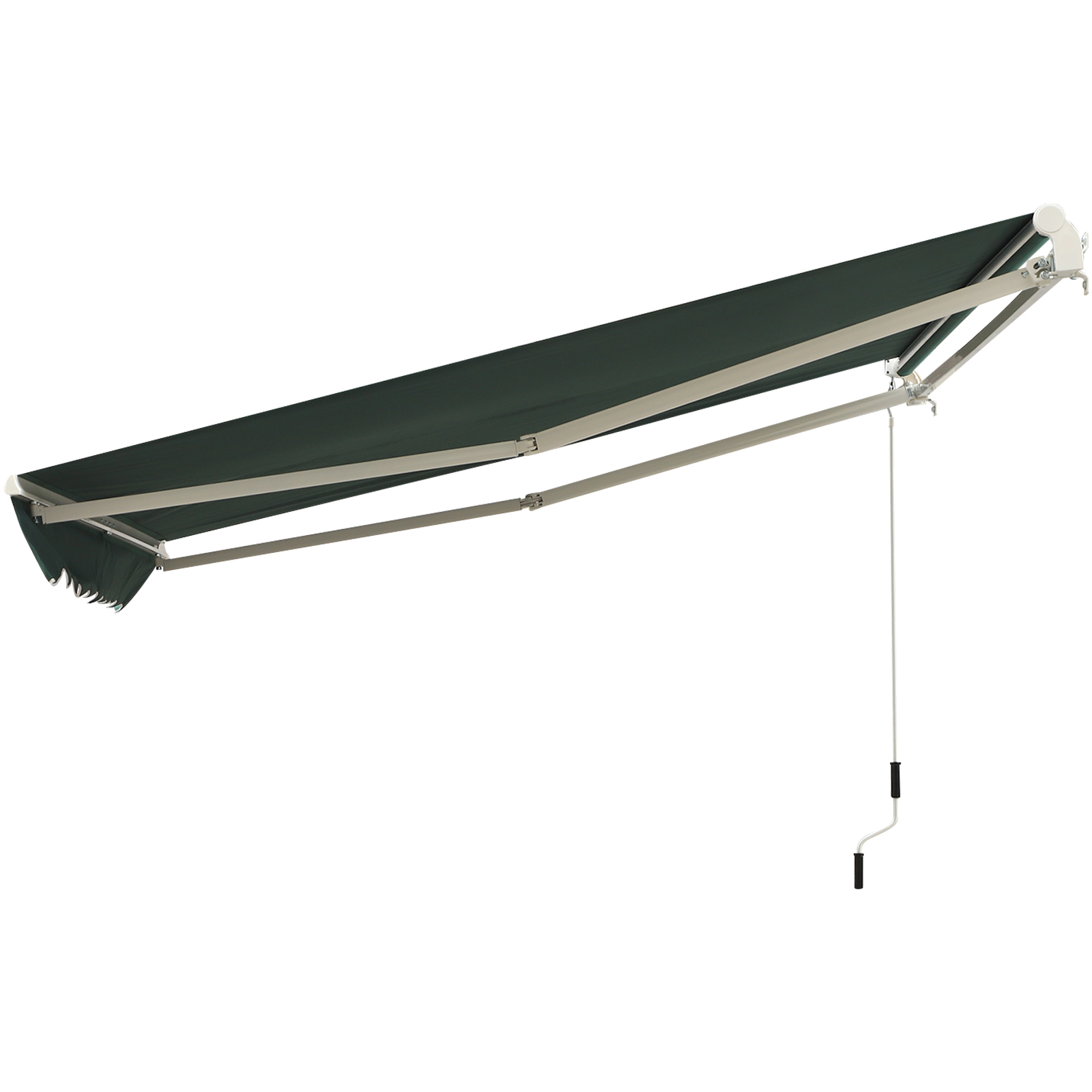 Outsunny Garden Sun Shade Canopy Patio Awning Retractable Shelter