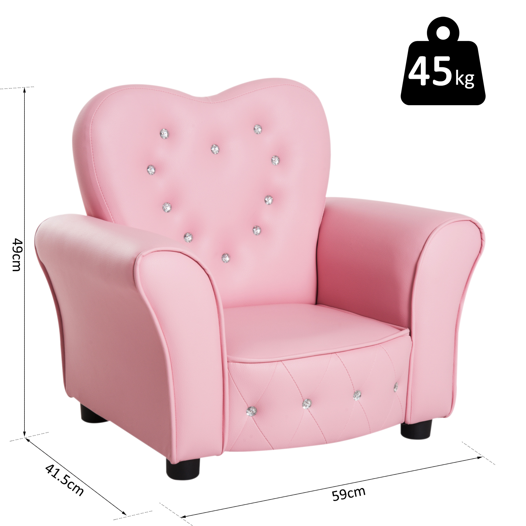 kids mini armchair