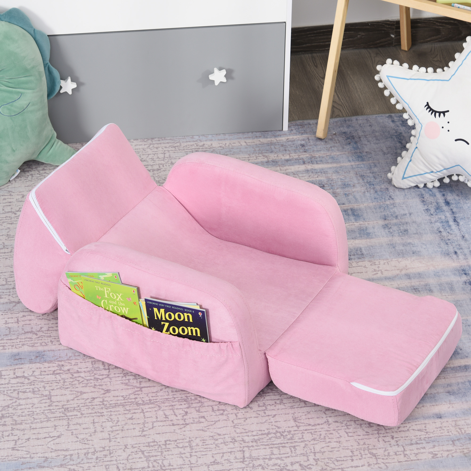 baby flip open sofa