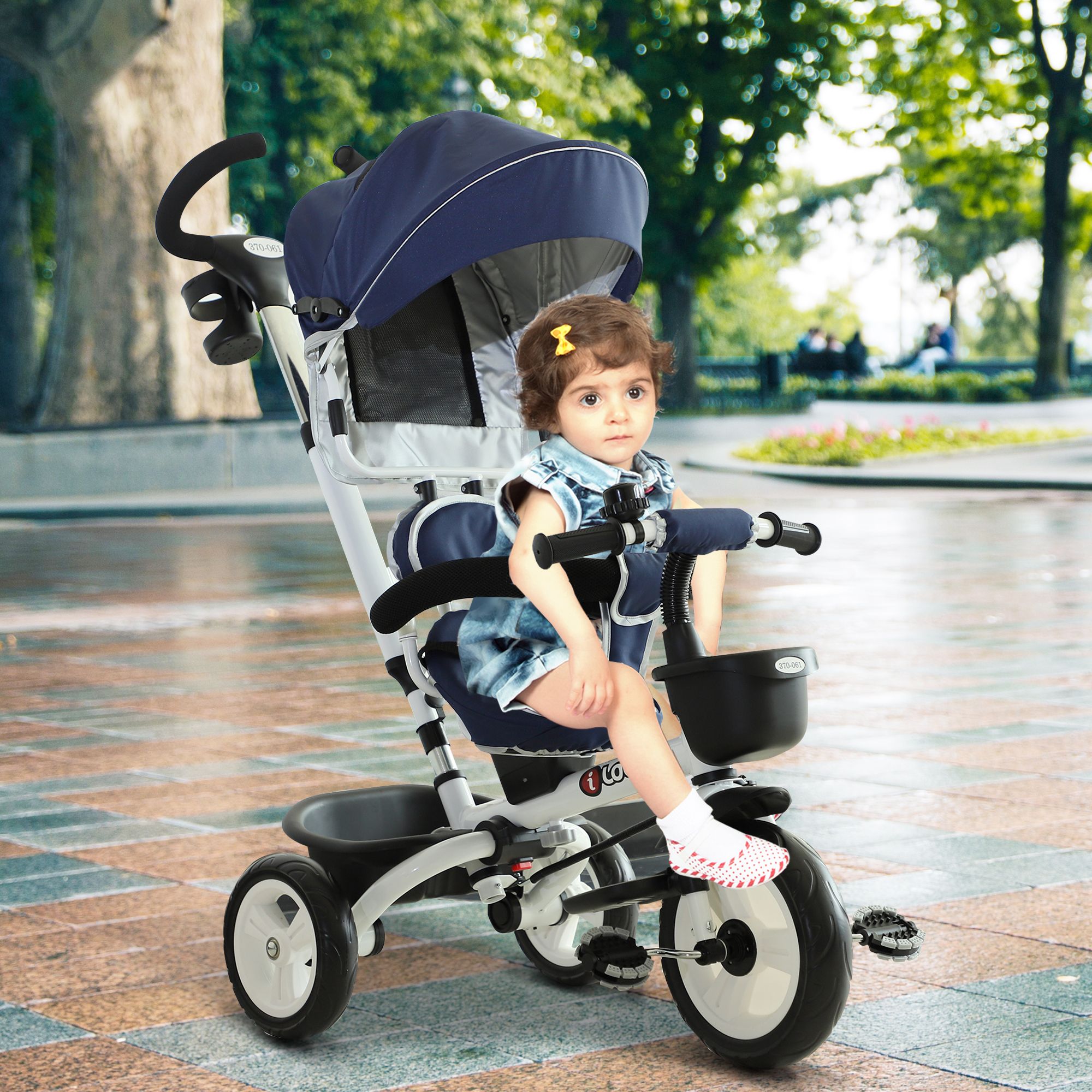 folding stroller trike
