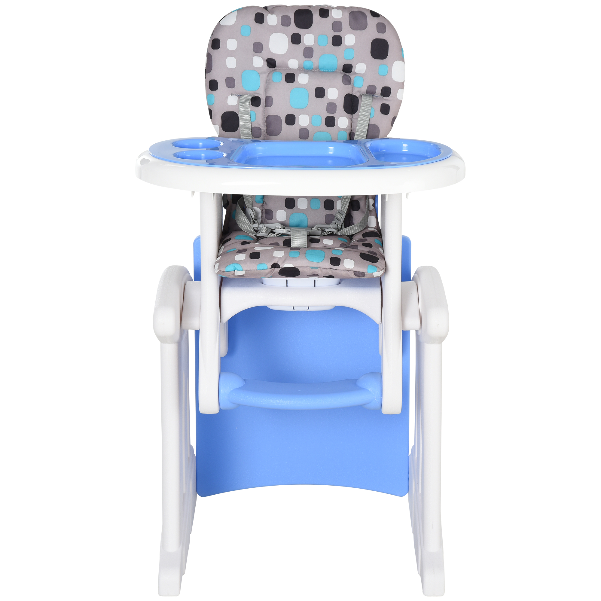 3 in 1 Convertible Baby High Chair Booster Seat Table and Chair Set